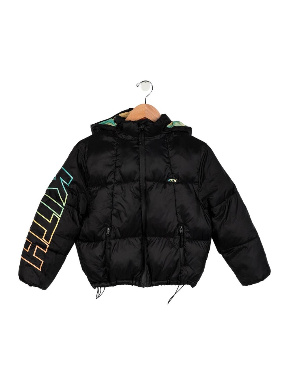 Kith Kids Winter Classics 24 Midi Puffer Jacket Baby Puffer Jacket Multicolor